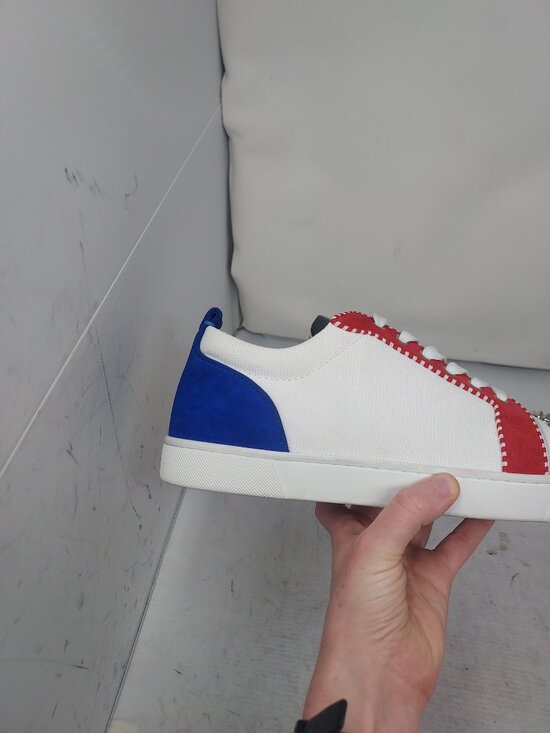 Christian Louboutin MENS Louis Junior Spike Low Top Sneaker main image 11